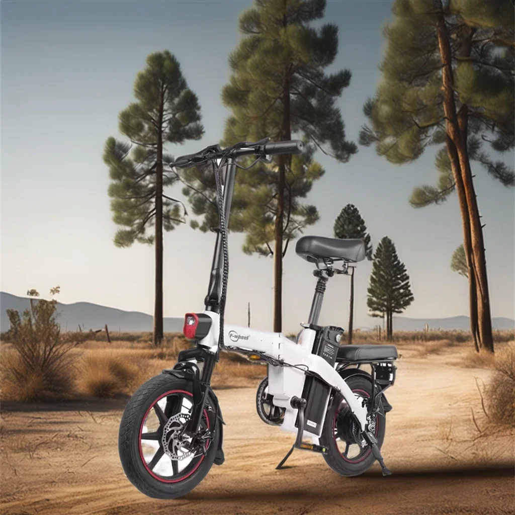 Vélo électrique Pliant SAMEBIKE 20LVXD30 - 20 Pouces - 48V 10.4Ah - 350W - Blanc