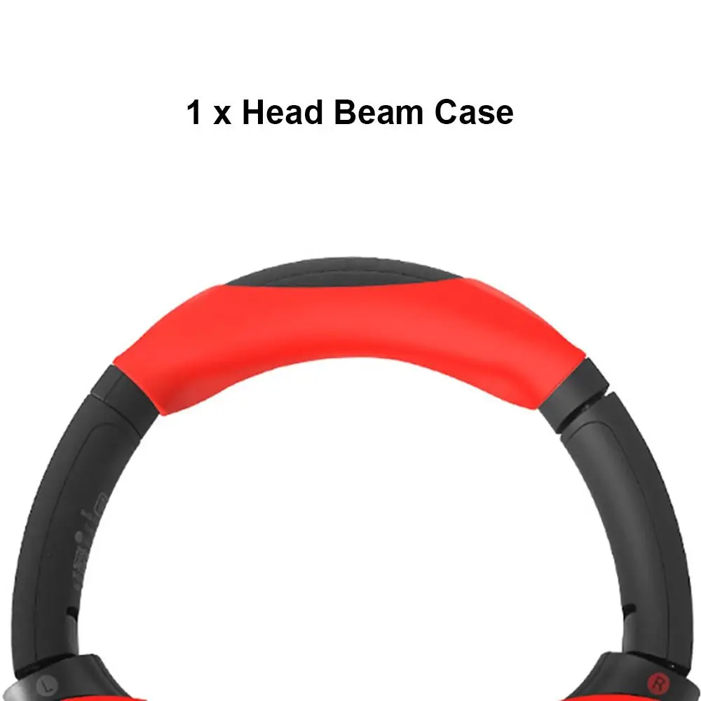 Premium Shockproof Silicone Headphone Earpads & Head Beam Protective Cover - Anti-Dust, Soft, Universal Fit