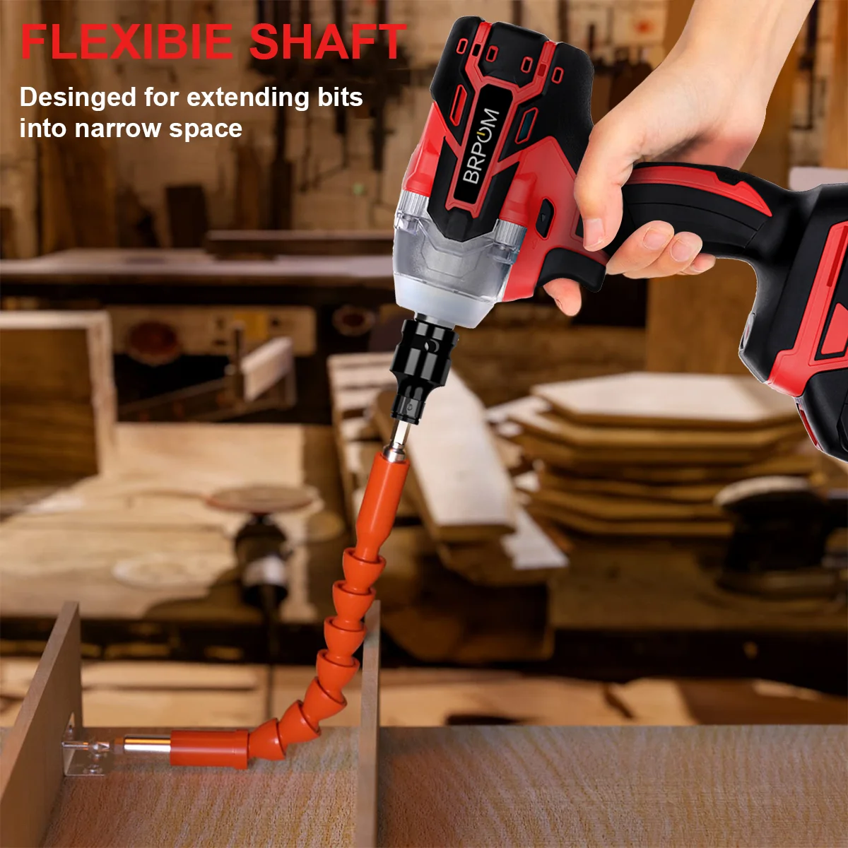 Rechargeable Electric Impact Wrench Power Tool