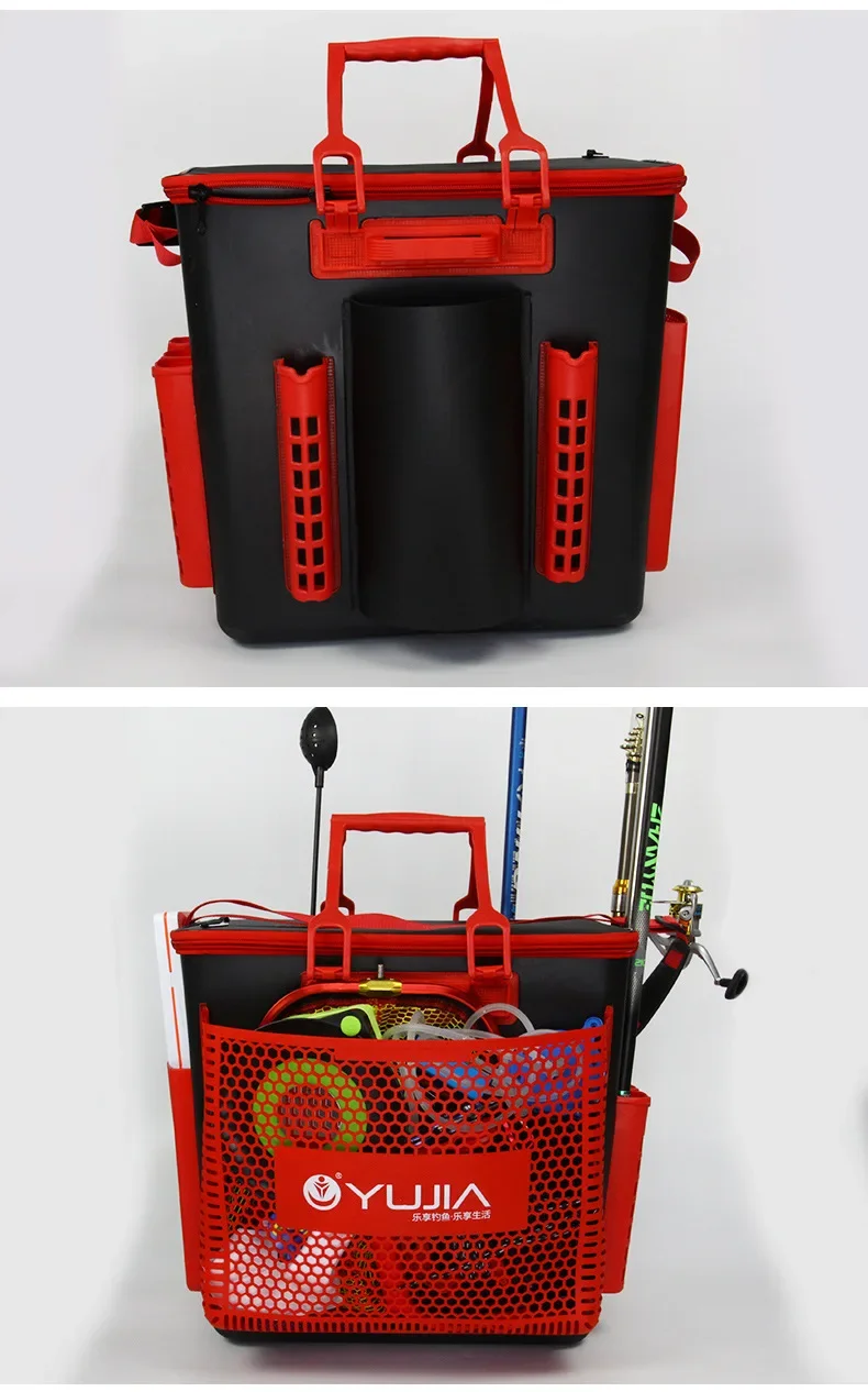 High Quality EVA Fish Bucket Fishing Bag For Storing Live Fish And Fresh Bait