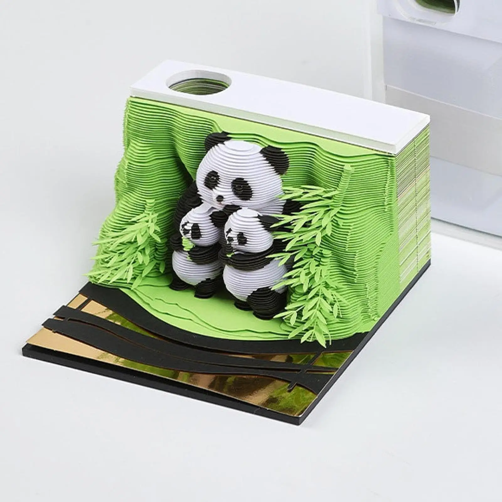 2025 3D Memo Pad Tear Away Paper Carving Sticky DIY Note Desktop 2025-3d-memo-pad-tear-away-paper-carving-sticky-diy-note-desktop