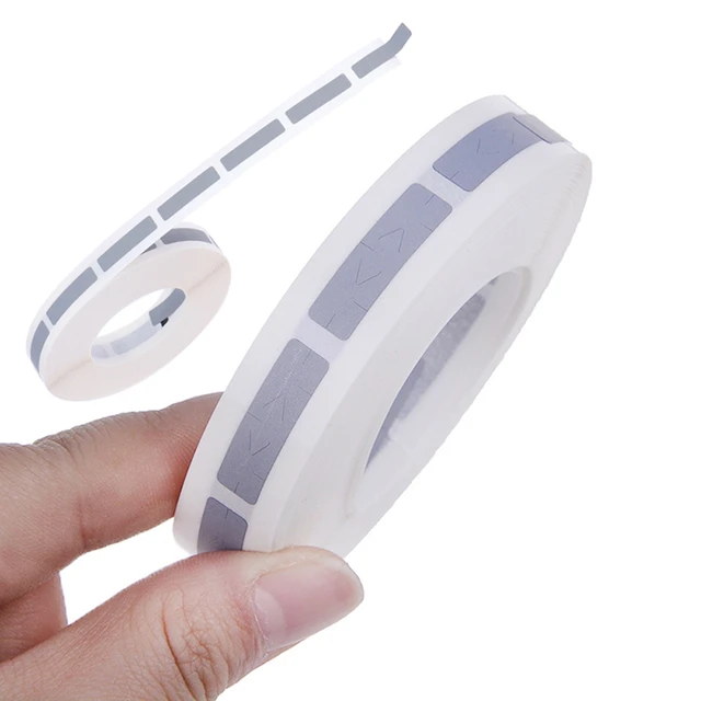 1000 Pçs Manual Scratch Fora Da Etiqueta Etiquetas Cinza Fita Em.