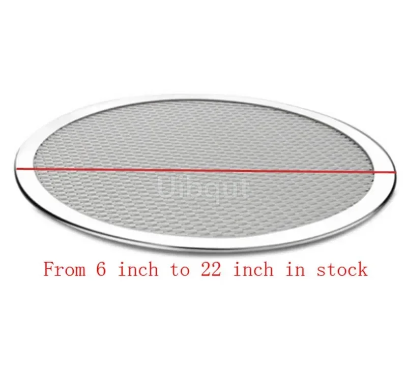 Non-Stick Seamless Aluminum Pizza Baking Tray - Versatile Kitchen Bakeware 6-22 Inch