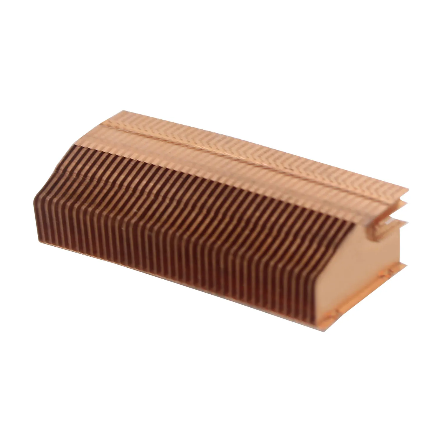 Copper Heat Dissipation Fin Thermal Conductivity Brass Fin Radiator