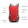 Lightweight Hiking Backpack 25L Hiking Daypack Lightweight Cycling Backpack, Breathable Day Pack, Backpacking for Women Men 4