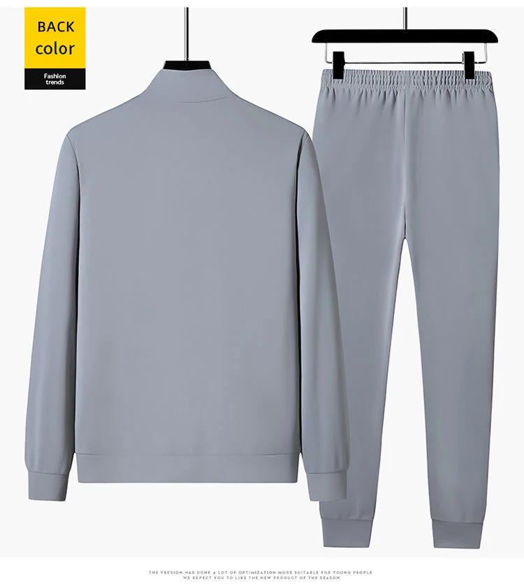 mens shorts and t shirt set Men's Tracksuit 2022 Spring Casual Jogging Sets Men Zipper Cardigan Jacket 2Pcs+Sweatpant Fitness Gyms Brand Male Sportswear mens lounge wear