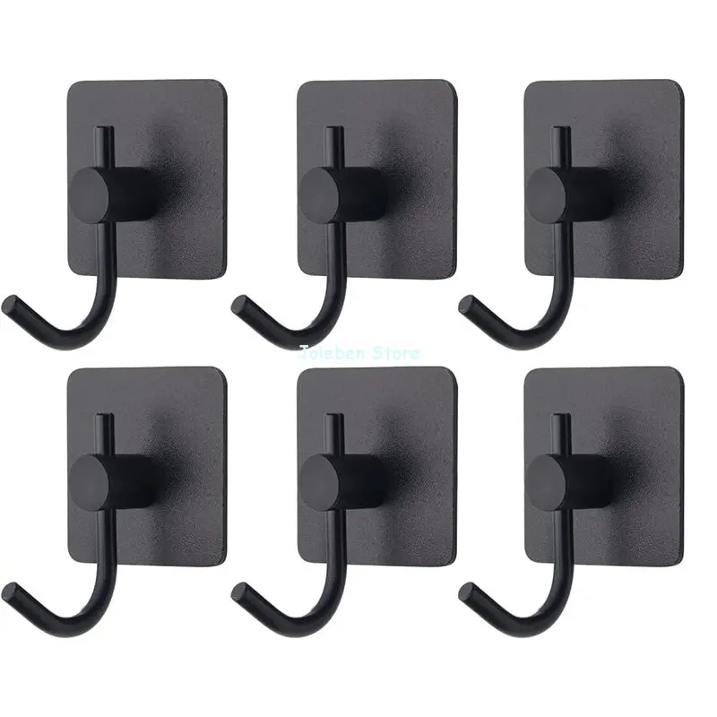 

Self Adhesive Tower Hooks, Heavy Duty Multi-Purpose Rack, Coat Hooks, Robe Hook, Stick On Kitchen Rack