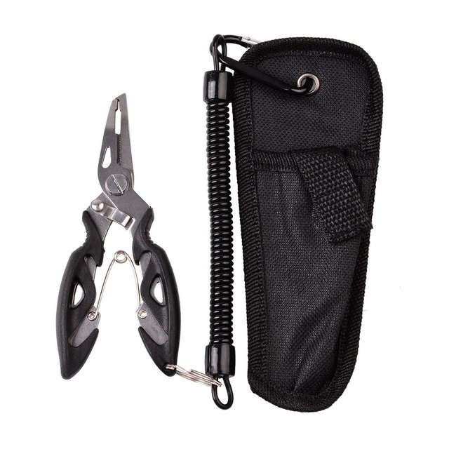 Multifunction Fishing Plier Scissor Fishing Tools Braid Line Lure