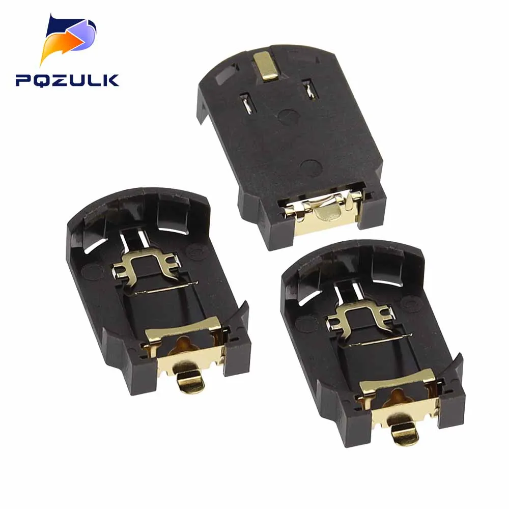 ボタン電池ソケットホルダー、収納ケースボックス、金メッキパッチ、バッテリーオーガナイザー、3v、cr2032、CR2025、BS-10、BS-8、5個  - AliExpress