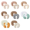 2pcs/set Removable Baby Feeding Pillow Case Newborns Breastfeeding Cushion Cover Detachable Sleeve for Boys Girls 1