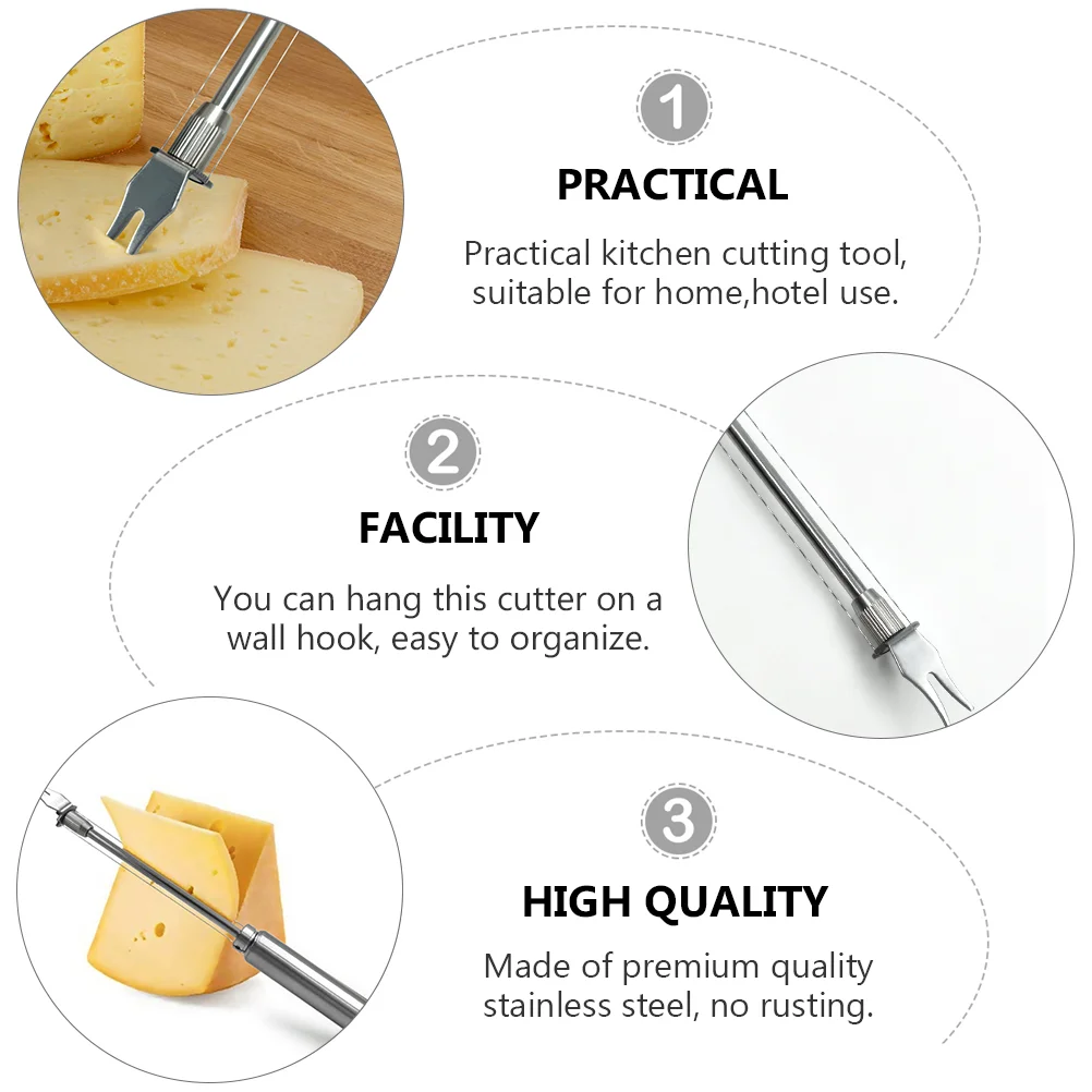 Cutting Machine Cheese Slicer Butter Stainless Steel Spreader Kitchenware