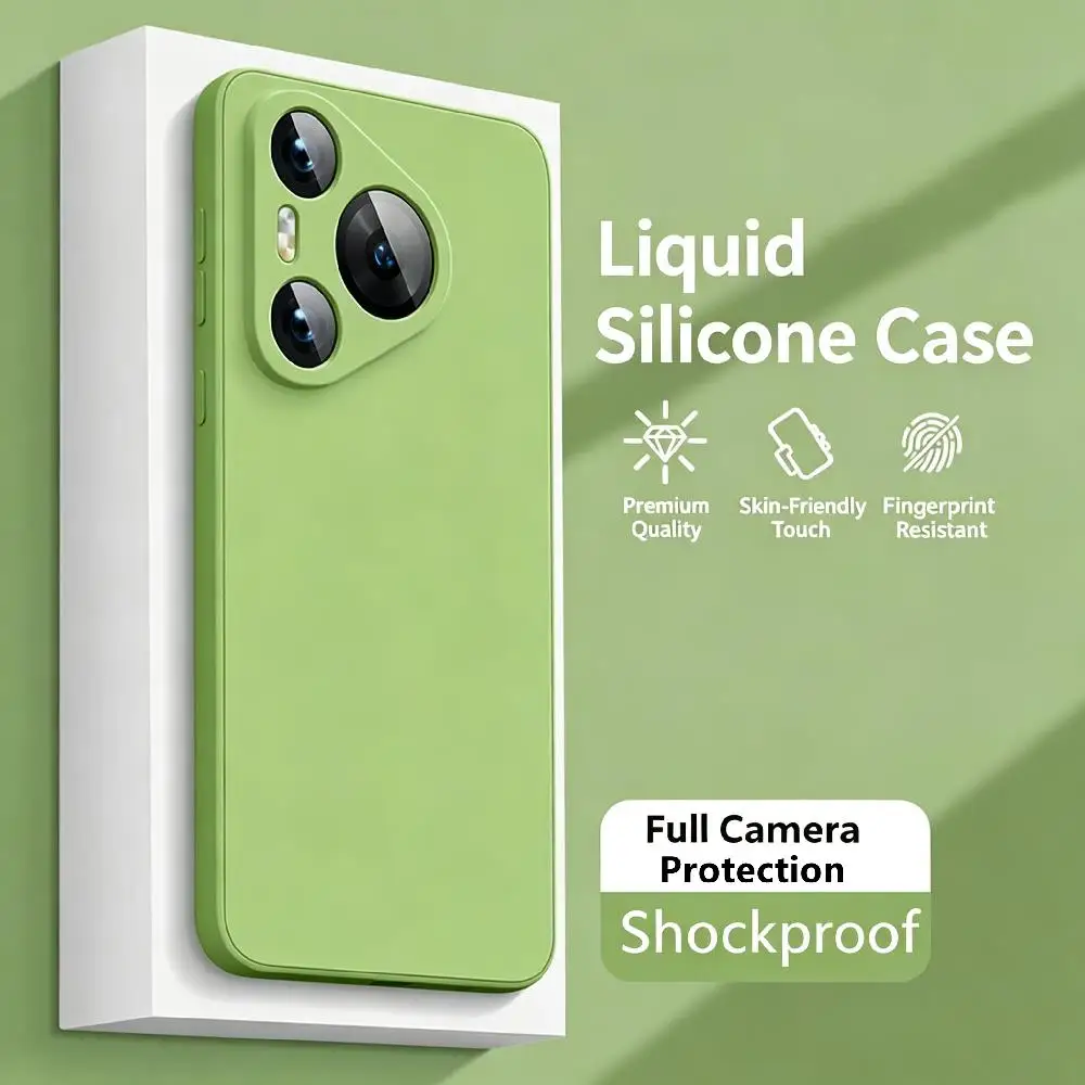 Colorful Shockproof Soft Silicone Phone Case with Built-in Fluff Lining
