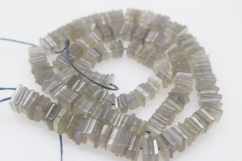 

loose beads gray labradorite 5-7mm roundelle sauqre for DIY jewelry making FPPJ wholesale 40cm beads nature