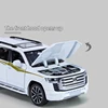 1:32 Toyota LAND CRUlSER LC300 High End Alloy Diecast SUV Off-Road Model Car Sound Light Pull Back Collect Birthday Gift Boy Gir 6