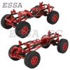 1:24 DIY Metal Alloy Upgrade Car Frame with Double Front Axles For 1/24 Axial SCX24 AXI00005 RC Car Upgrade Parts 1