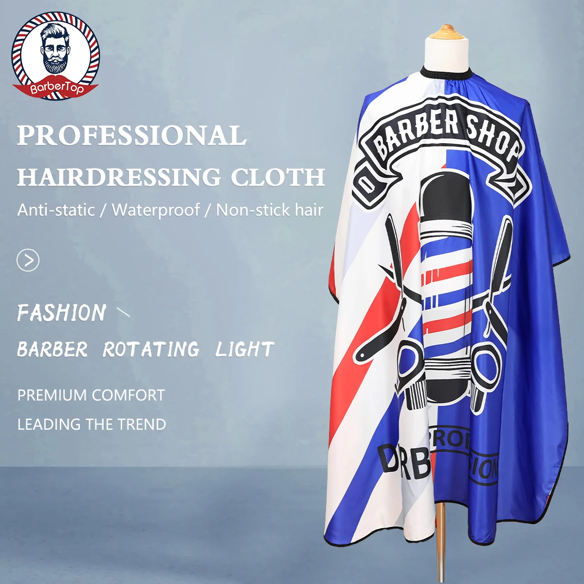 

Antistatic Hairdresser Cape Barbershop Hairstylist Hair Cutting Cloth Apron Salon Haircut Styling Accessories
