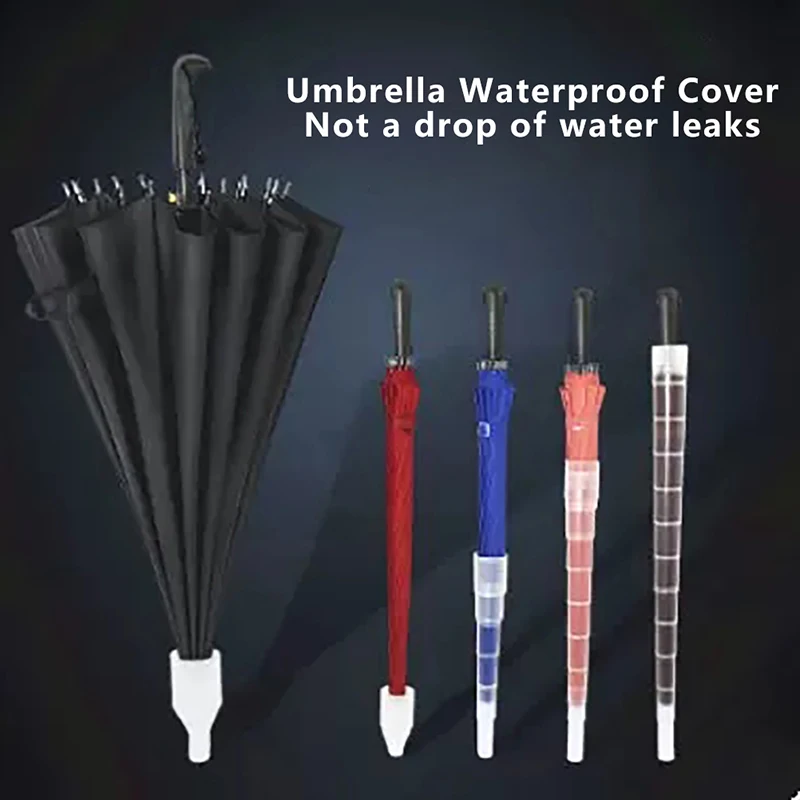 Umbrella Waterproof Cover 70cm/80cm Plastic Nondrip Car Retractable