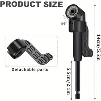 Flexible Drill Bit Extension 6Pcs