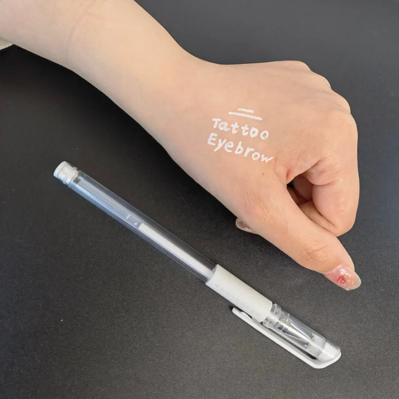 White Microblading Tattoo Surgical Skin Marker Pen Eyebrow Marker Pen Core Tattoo Accessories 10pcs/20pcs/set for choose 2