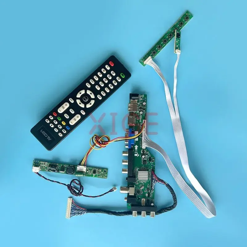 

Плата драйвера для LTM230HT10 LTM230HT11 LTM215HL01 ЖК-дисплей 1920*1080 AV + USB + DHMI + VGA комплект цифрового сигнала DVB 30-контактный LVDS
