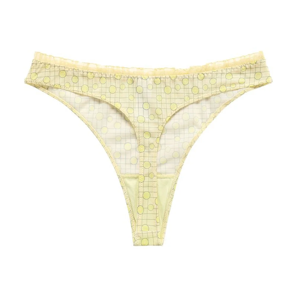  Peach Fruit Pattern G-String for Women String T-Back