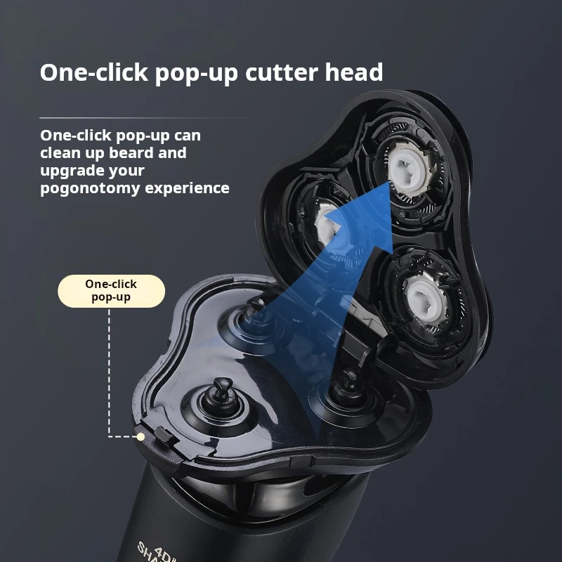 ZOZEN Electric Razor Electric Shaver Hair Clipper Cutting Shaving Machine Men Women Hair Beard Trimmer Washable Rechargeable