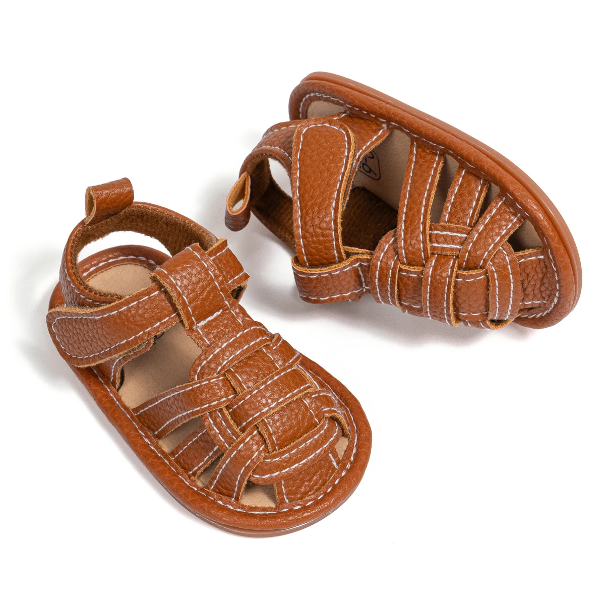 KIDSUN Summer Breathable Baby Girls Boys Sandals Infant Casual Soft Rubber Sole Anti slip Baby Shoes Toddler Outdoor Walks Shoes 4