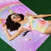 Cute Unicorn Towel Microfiber Beach Towel Absorbent Quick dry Soft Yoga Swimming Resort Mountain Climbing Towel 6
