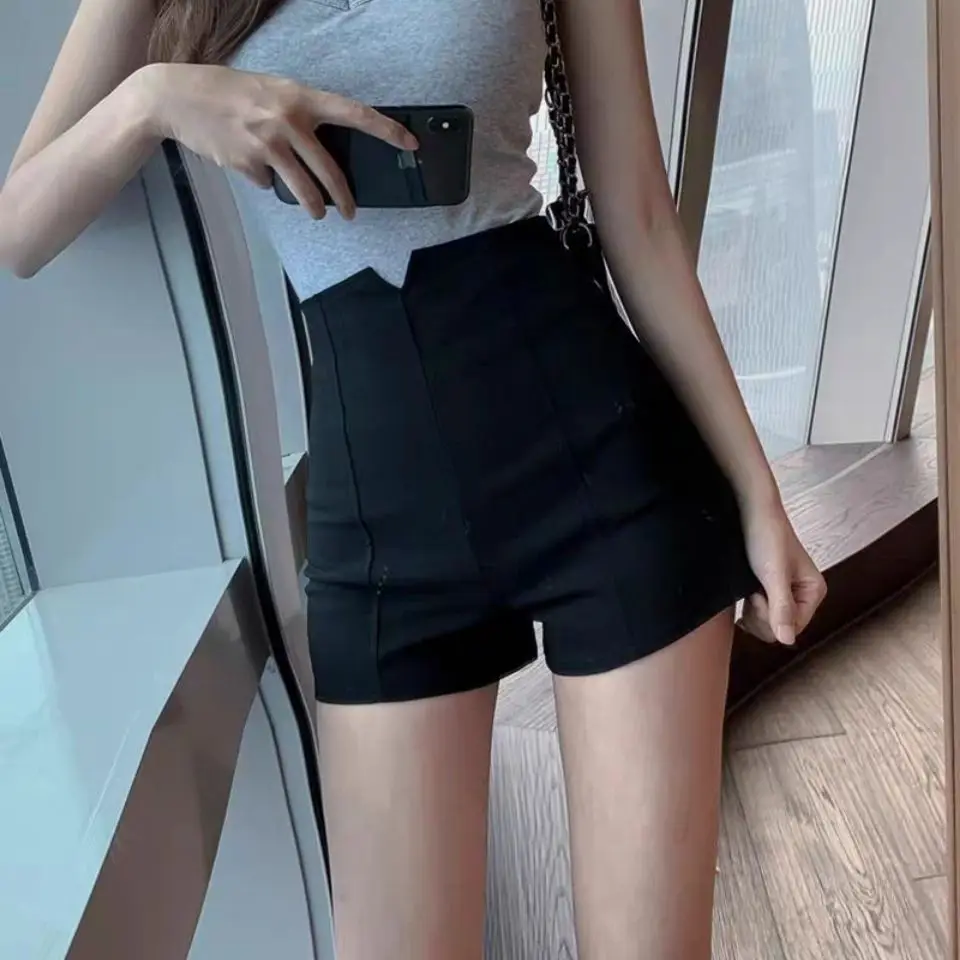 

NEW XS-5XL 2022 Sexy Spring Summer Fashion High Waist Slim Elastic Denim Shorts Female Sexy Short Pants Booty Shorts