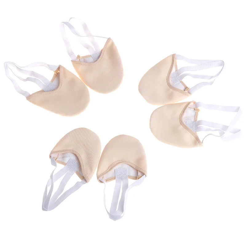 Rhythmic Gymnastics Toe Shoes Soft Half Socks Roupa Ginastica Professional Competition Sole Protect Elastic S/M/L gymnastics dance shoes