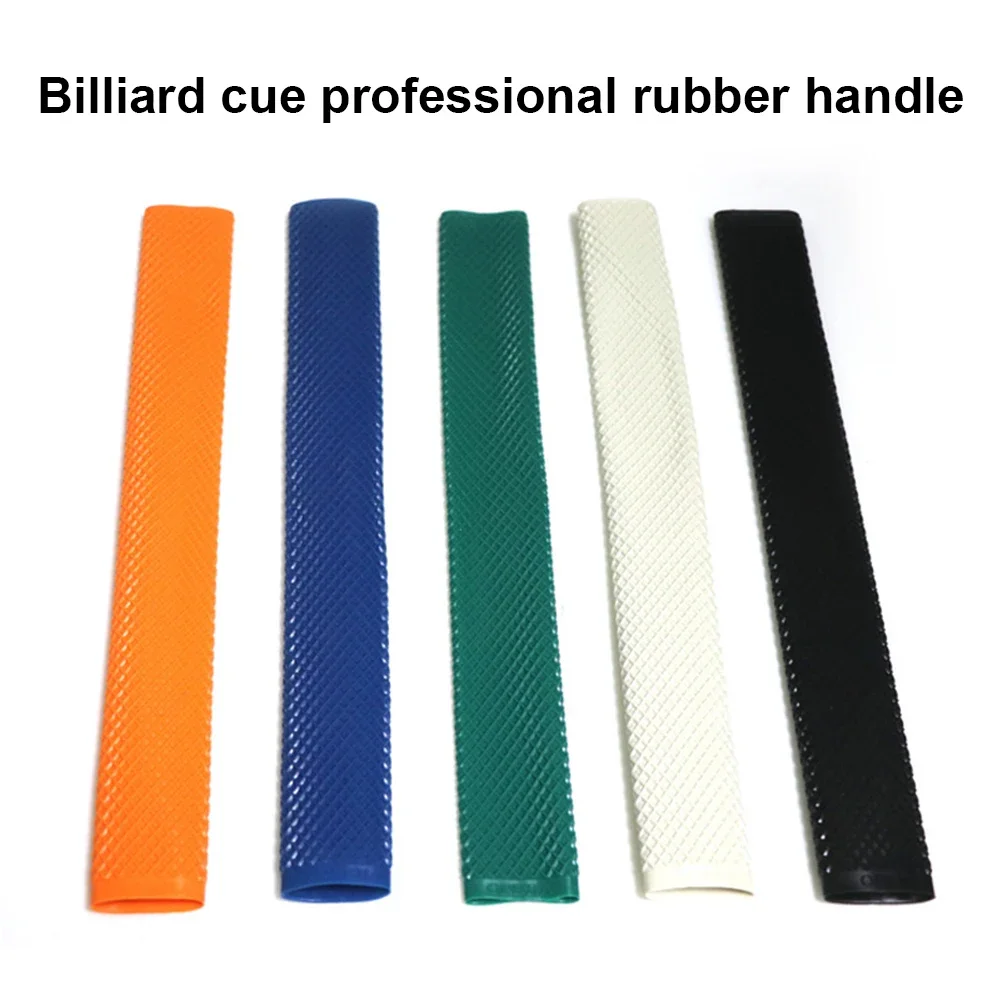 Billiard Grips Pool Cue Butt Sleeve Protector Billiard Wrap Rubber Weave Cue Grip Billiards Accessories