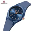 NAVIFORCE 2025 Women Fashion Watches Quartz Watch Sports Silicone Strap Ladies Wristwatches Simple Clock Gift relogios feminino 1