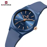 NAVIFORCE 2025 Women Fashion Watches Quartz Watch Sports Silicone Strap Ladies Wristwatches Simple Clock Gift relogios feminino 1
