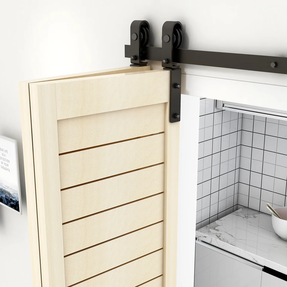 Schienenlose Schiebetür-Aufhängung 120cm - Unsichtbar Mit Soft-Close Für Geistertüren