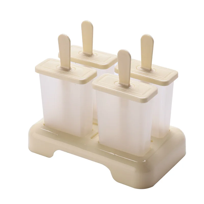 Formă pentru înghețată Tavă pentru cuburi de gheață DIY Desert de casă Forme pentru popsicle cu stick congelator Suc Popsicle Butoi Maker Instrument