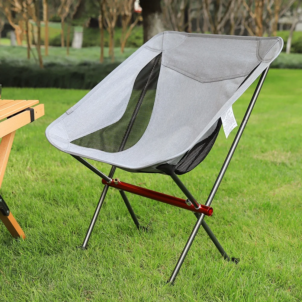 Outdoor Folding Chair, Aluminum Alloy Portable Backrest Camping Leisure  Chair, Home Garden Chair, Fishing Chair - AliExpress