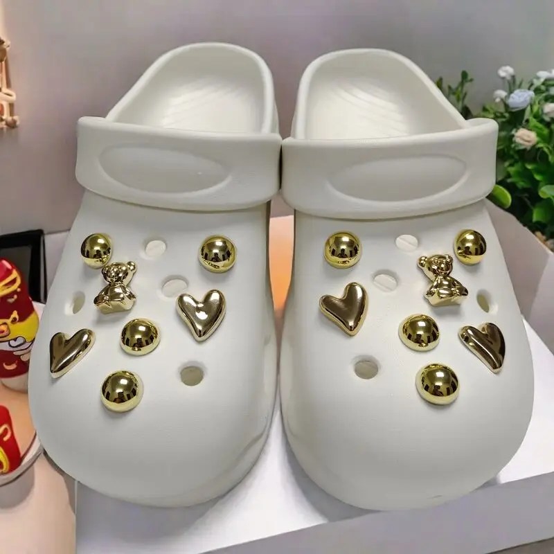 รูปสินค้า ชุดแต่งรองเท้า DIY ลายหมีน่ารัก ตกแต่งได้ทุกรองเท้า