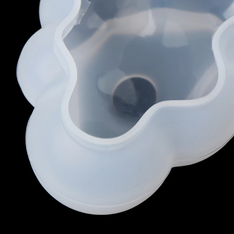 Cute 3D Cloud Shape Silicone Mold DIY Soap Candle Craft Jewelry Making Mould Handmade Tools Candy Baking Cake Decoration Tool