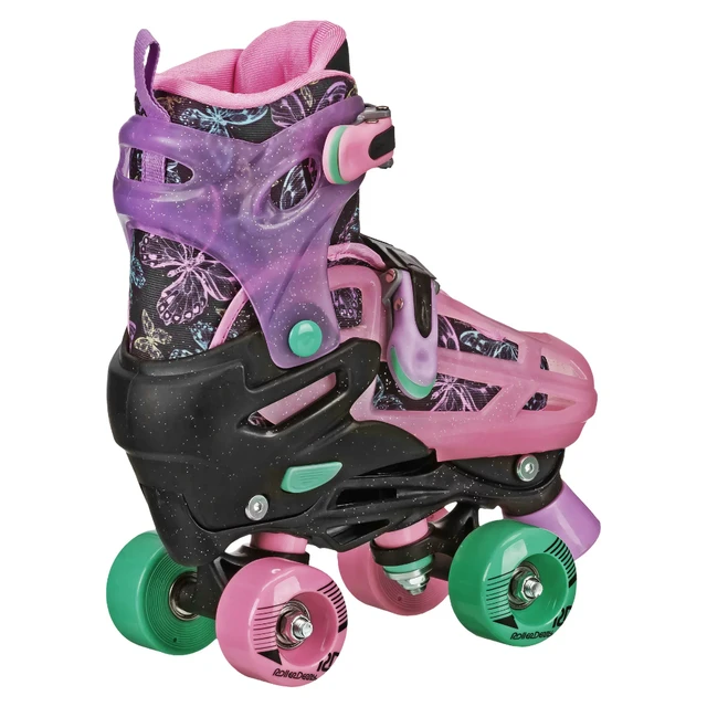 American Athletic Roller Skate- FUCHSIA PINK Quad Roller Skate, Women Size 5