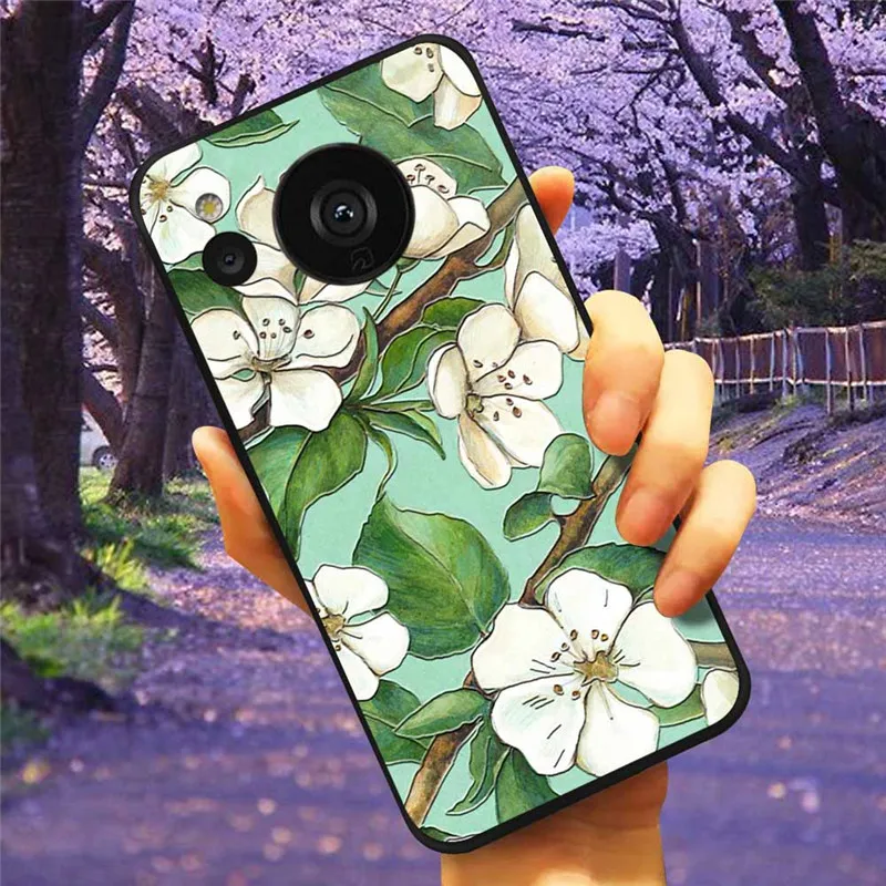 3D Relief Cartoon Silicone Back Cover - Embossed Soft Case