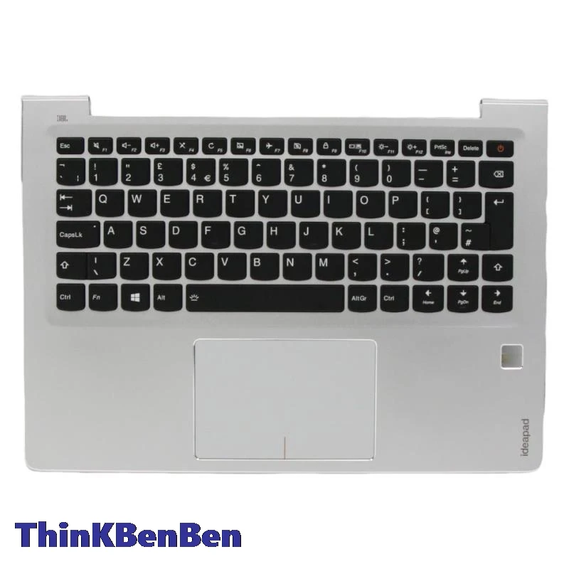 

Английская Серебряная клавиатура с верхним корпусом, подставка для рук, корпус для Lenovo Ideapad 710S Plus 13 13ISK 13IKB 5CB0M09446