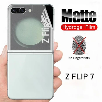 Pellicola idrogel posteriore opaca per Samsung Galaxy ZFlip7 Proteggi schermo satinato su Samsang Z Flip 7 6 5 4 Pellicola morbida non in vetro 1-3 pezzi