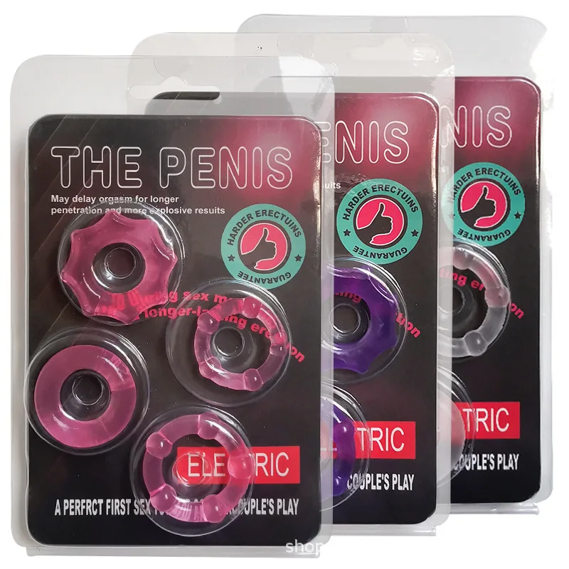 12 Pcs/Set Cock Ring Delay Ejaculation Adult Toys for Men Dick Enlargement Silicone Penis Ring Male Sex Toys Stronger Erection penis enlargement