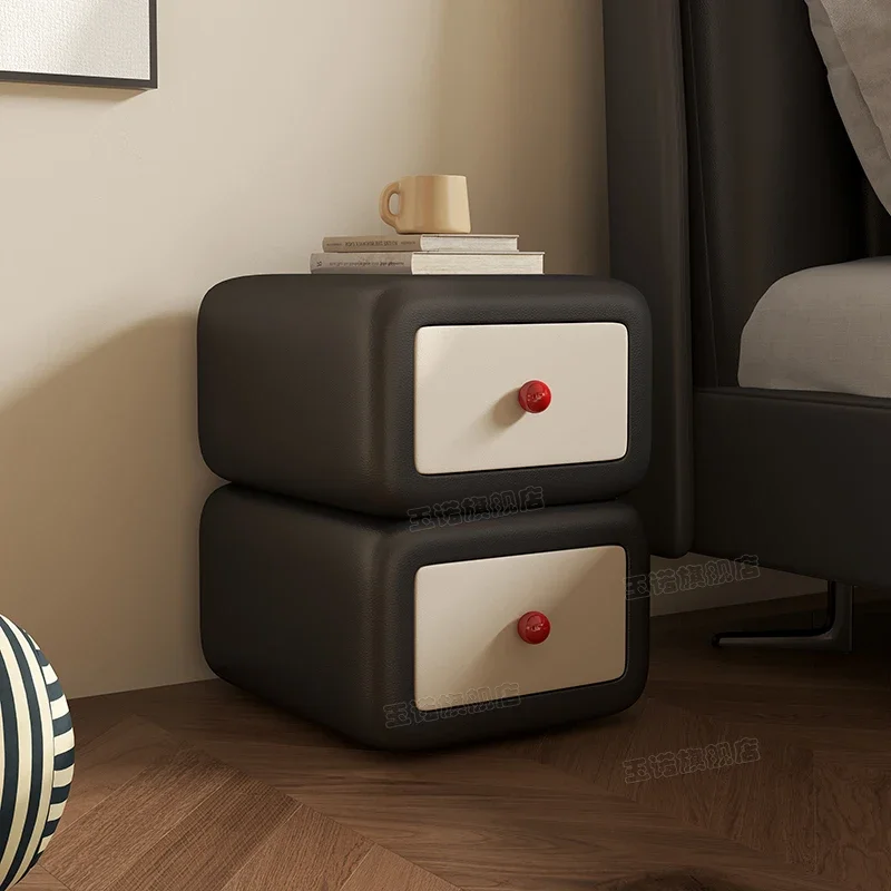 Bedside Table Children Kids Night Nightstand Tables Cabinet Nightstands Storage Side Mesilla De Noche Bed Auxiliary Furniture