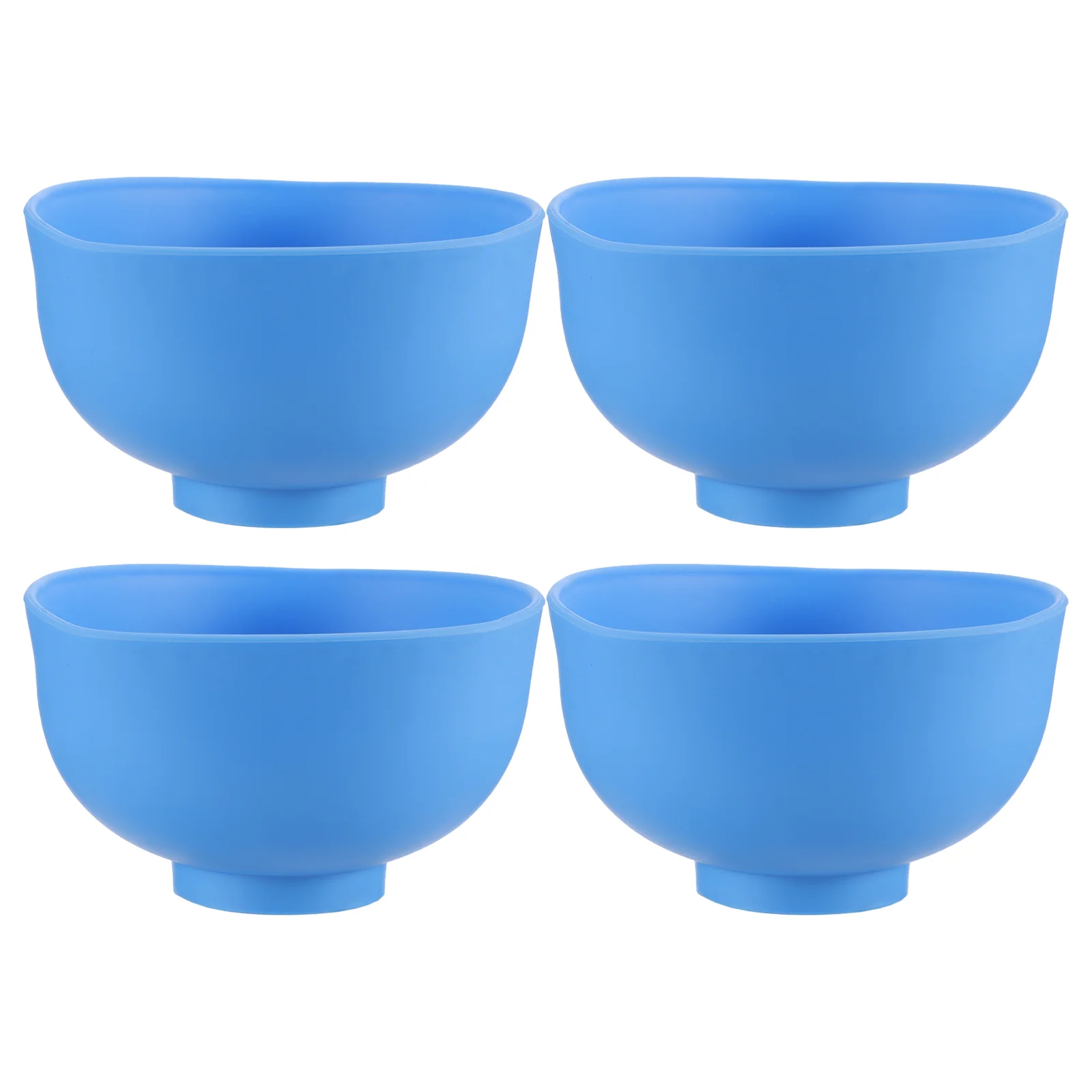 

4pcs Professional Dental Self Coagulation Bowl Oral Material Rubber Cup