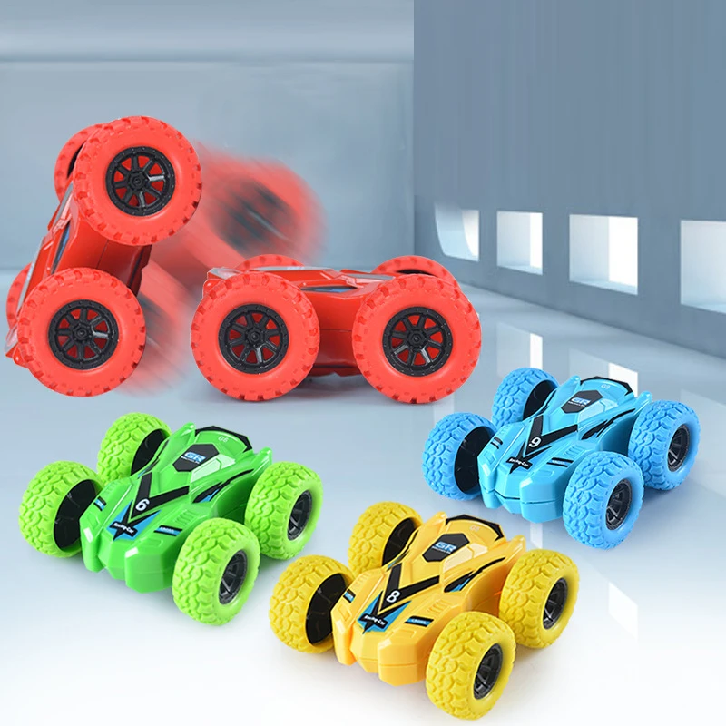 スポーツトイ・アクショントイ alternatives INERTIA Mini Inertia Car Toys For Children Collision Automatic Turnover