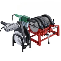 63-200 Manual Type Butt Welding Machine PE Fusion Welding Machine Pipe Hot Melt Machine Digital Display PE Butt Fusion Welder 1