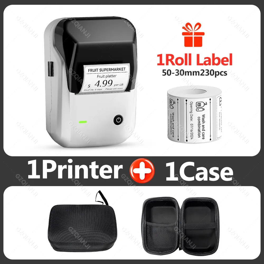 Niimbot – B1 – Labelprinter – Zilver – Makarov Shop