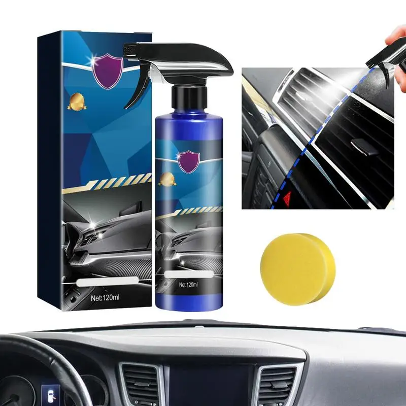 

120ML Car Nano Ceramic Coating Liquid Glass Quick Paint Polishing Waterproof Spray Hydrophobic Coating Agent Care For Window Car