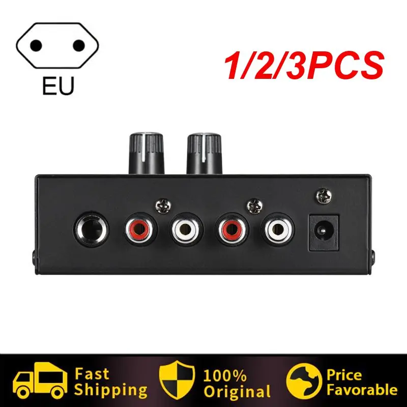 

1/2/3 шт. ультракомпактный предусилитель для фонофона с Rca 1/4 дюймовыми интерфейсами Trs предусилитель для фонофона PP400